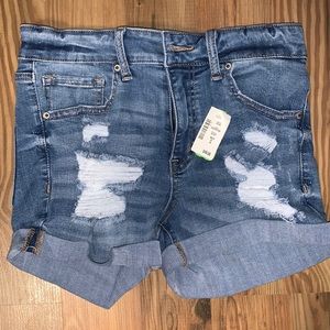 High rise midi aéropostal jeans (never worn)